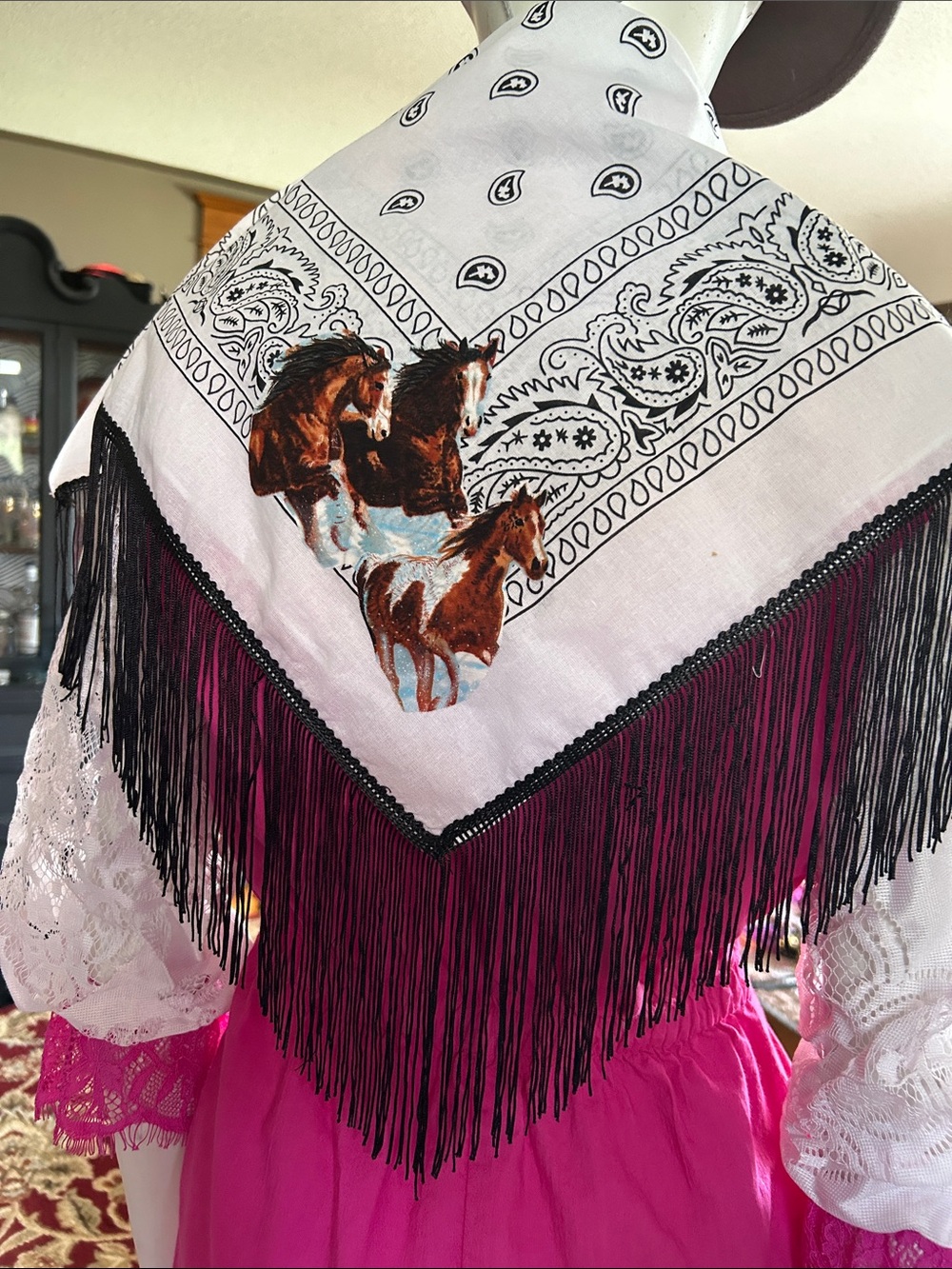 # 109  Handcrafted western bandana